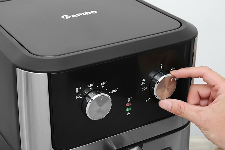 So sánh nồi chiên không dầu Hafele và Rapido (Hình 6)