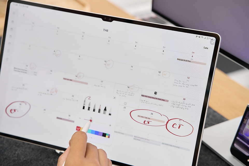 Một ngày trải nghiệm Samsung Galaxy Tab S9 Ultra: Làm việc, chiến game, tác vụ nào cũng đỉnh 6