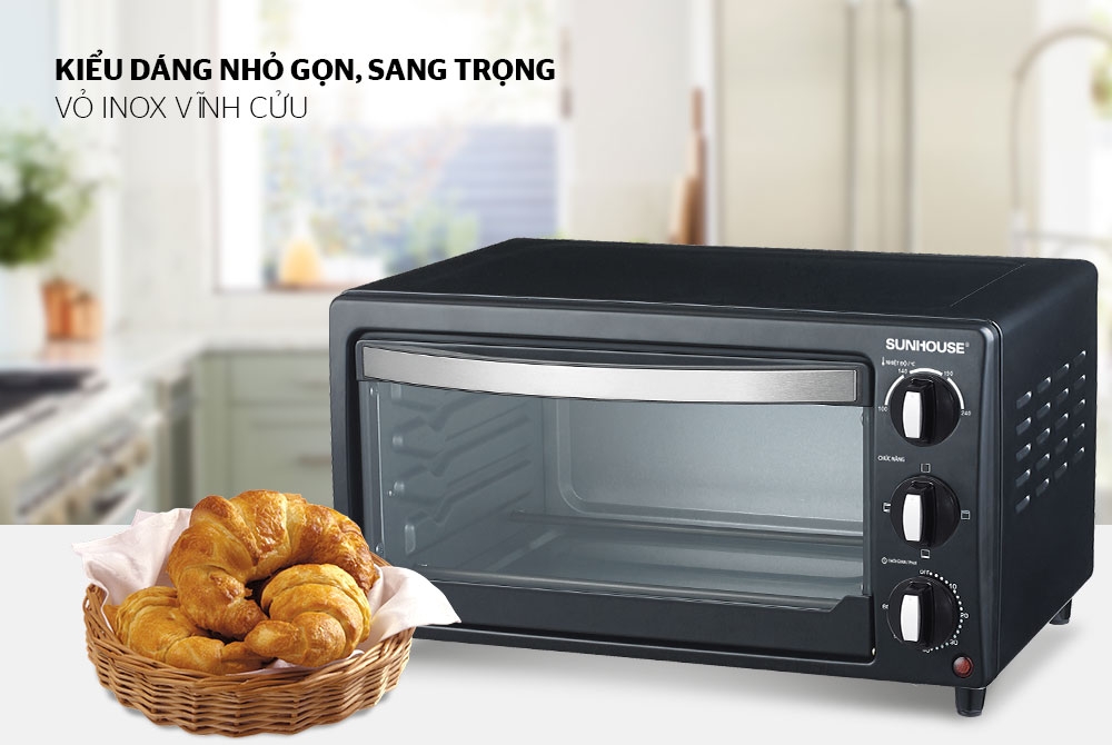 So sánh lò nướng Sharp và Sunhouse (Ảnh 2)
