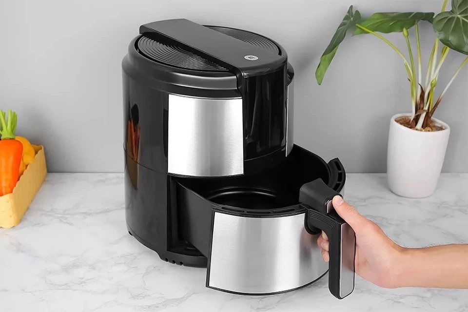 so sánh nồi chiên không dầu kangaroo và mishio - hình 2