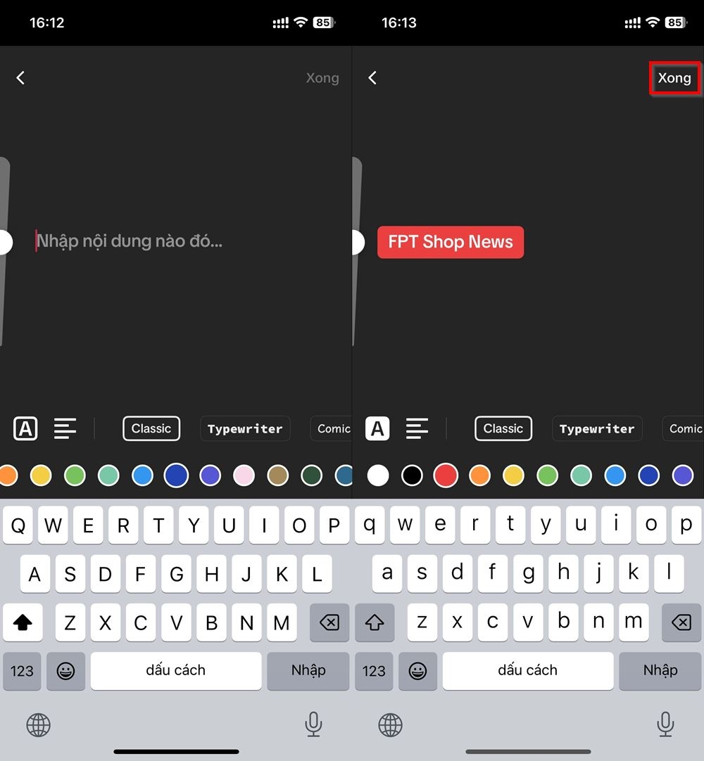 Cách đăng video TikTok chỉ có chữ và âm thanh 2