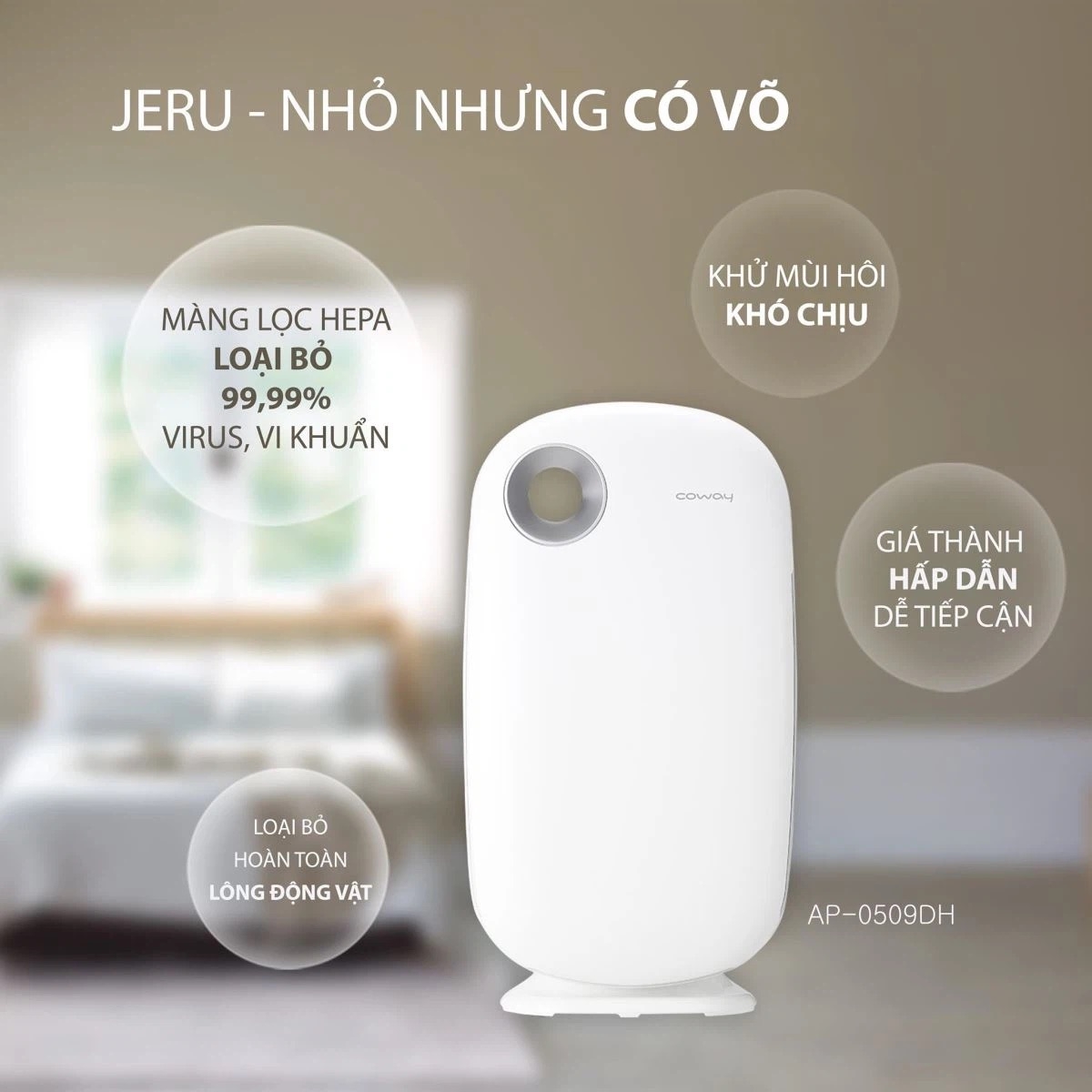 So sánh máy lọc không khí Boneco và Coway - hình 3