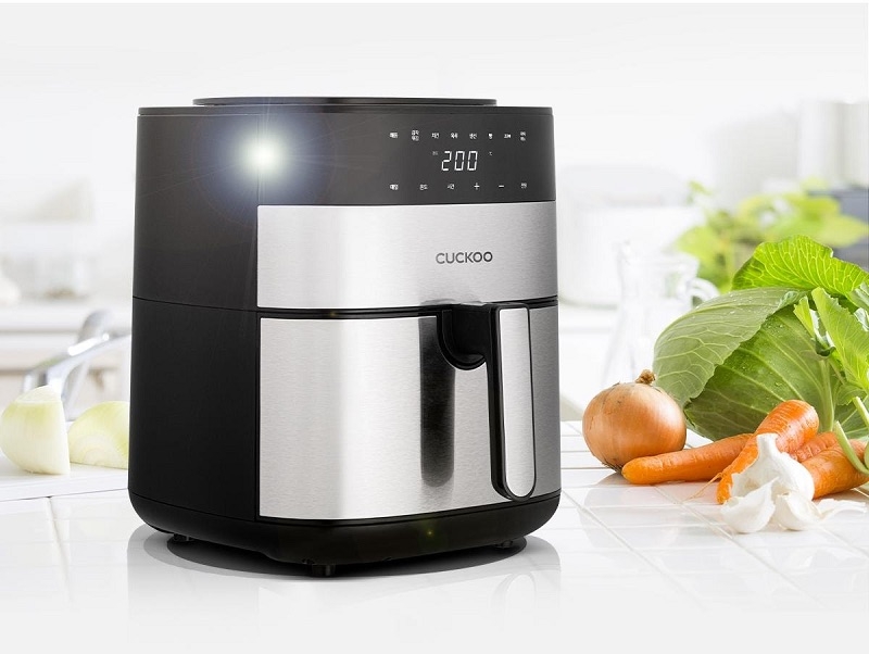 so sánh nồi chiên không dầu magic và cuckoo - hình 2