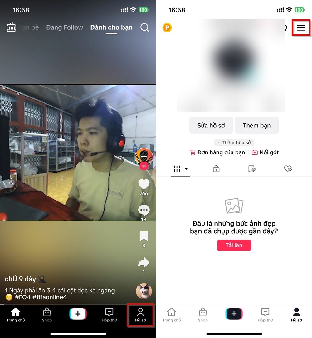 Cách lưu thông tin đăng nhập trên TikTok 1