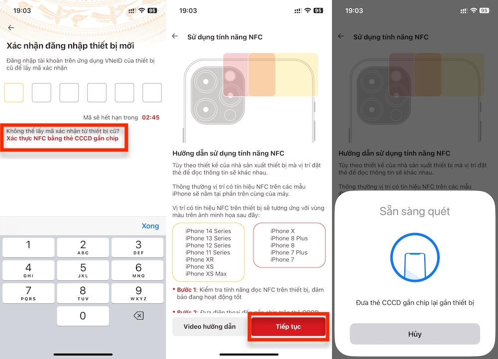Cách đăng nhập VNeID khi không còn thiết bị cũ 3