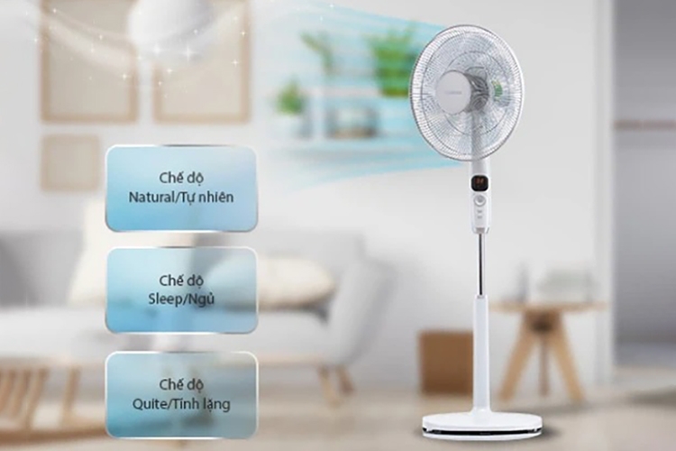 So sánh quạt Toshiba LSD10 và Xiaomi Fan 2 Lite (Hình 4)