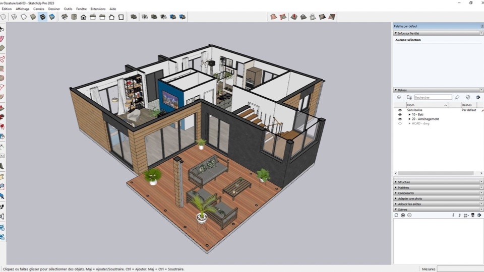 Phần mềm thiết kế nhà SketchUp