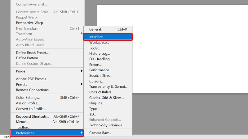 chế độ tối adobe photoshop - hình 2