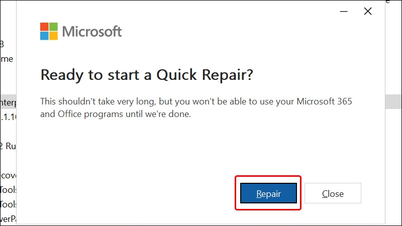lỗi Microsoft excel has stopped working - hình 5