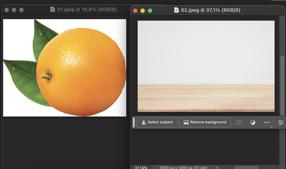 cách ghép ảnh chồng lên nhau bằng photoshop - hình 1