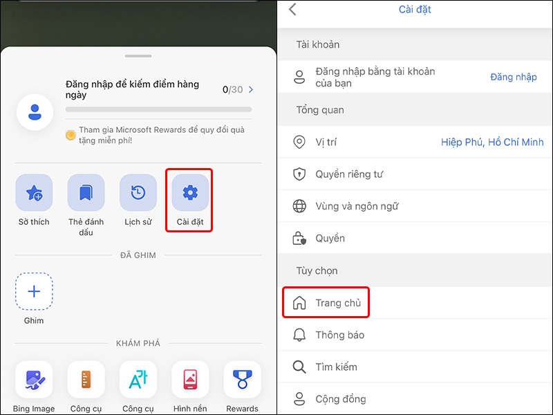 giao diện Bing AI - hình 2