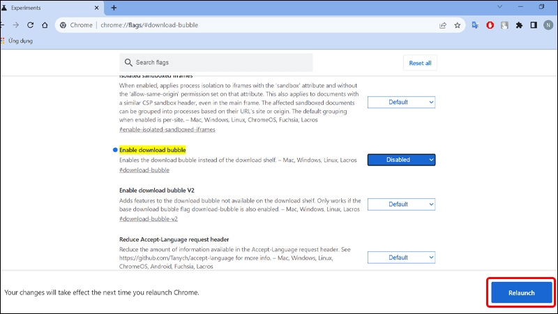 khôi phục thông báo tải xuống Google Chrome - hình 5