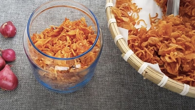 Cách làm hành phi bằng nồi chiên không dầu (Ảnh 6)