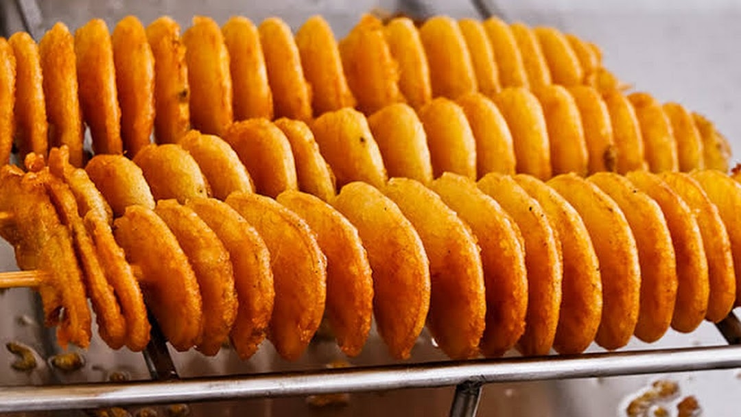 Cách làm khoai tây lốc xoáy bằng nồi chiên không dầu (Ảnh 1)