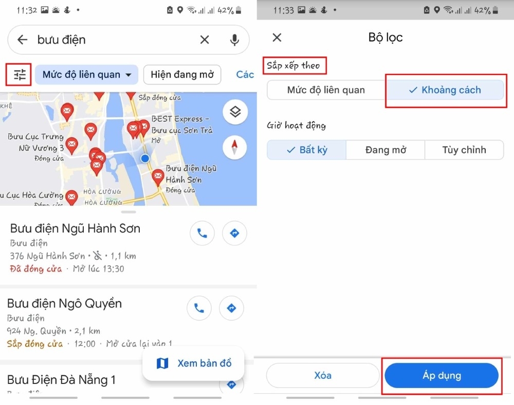 Bưu điện gần nhất hình 3