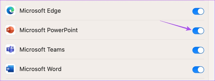 Làm gì khi không thể ghi âm thanh trong PowerPoint trên Mac (3)