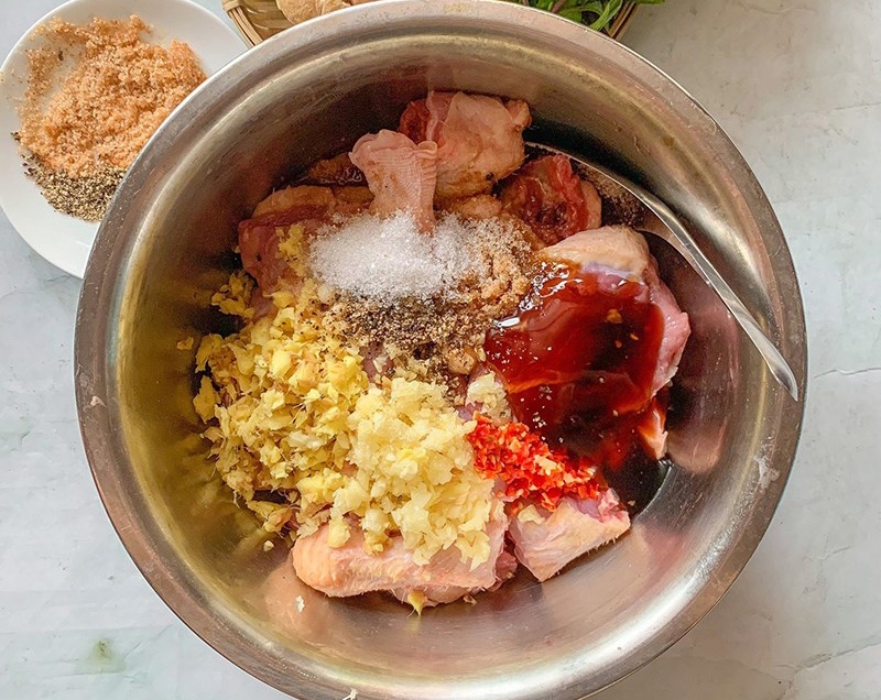 Cách làm ngan cháy tỏi bằng nồi chiên không dầu (Ảnh 4)