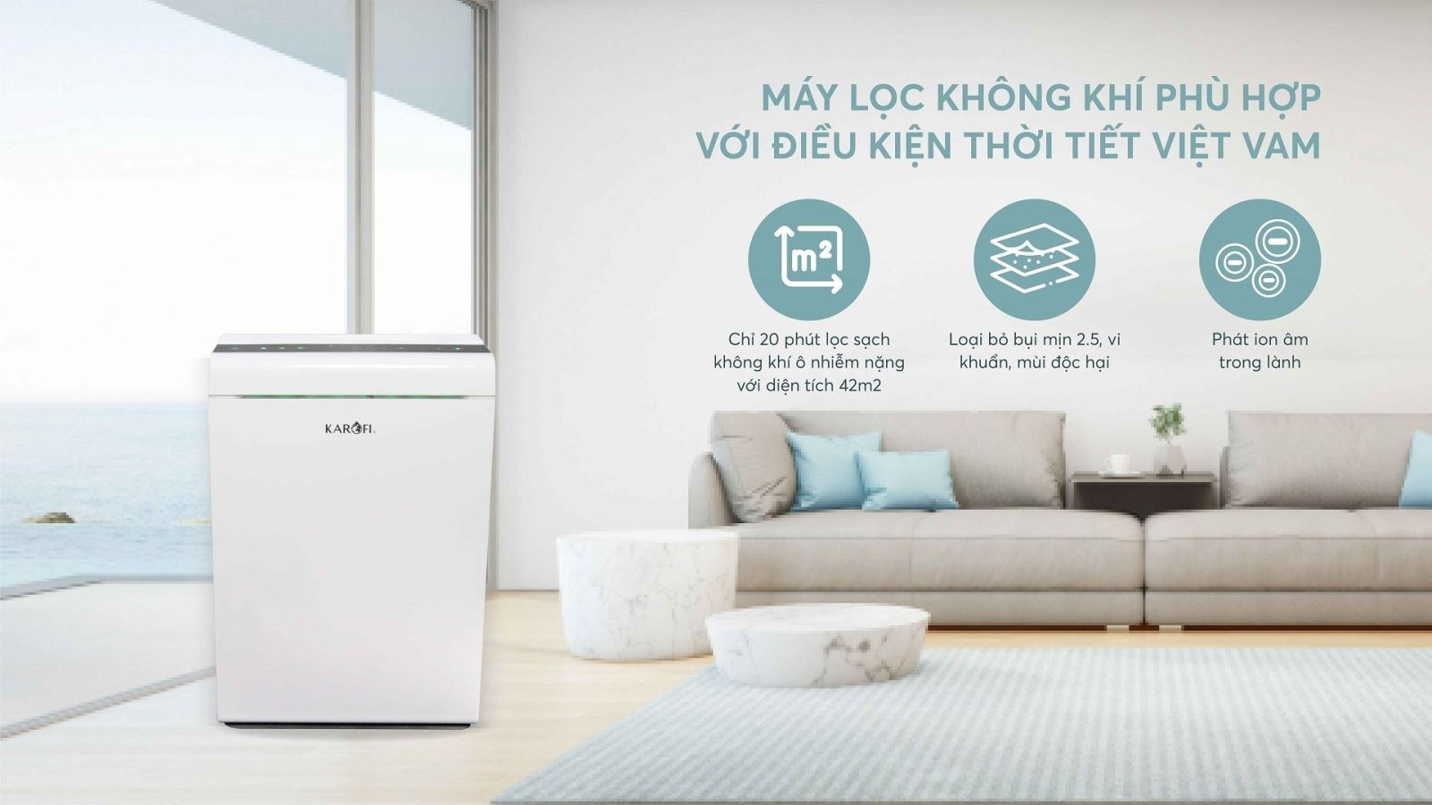 máy lọc không khí dành cho người bị viêm mũi dị ứng - hình 2
