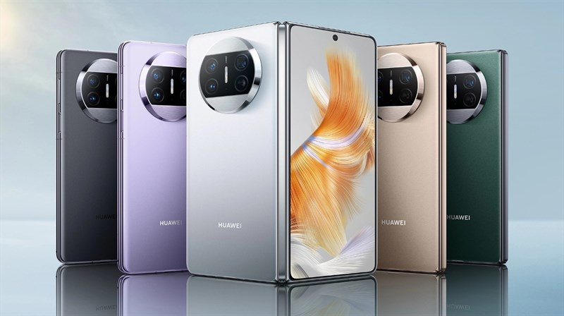 Huawei Mate X5 ra mắt: Màn hình gập 7.85 inch, chip Kirin 9000S, pin 5060 mAh (ảnh 4)