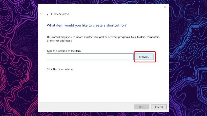 lỗi Windows Cannot Access - hình 8
