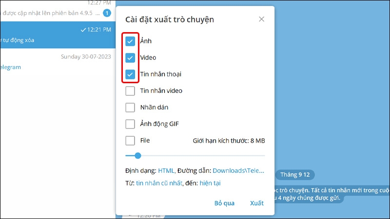 lịch sử trò chuyện telegram - hình 3