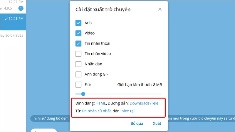 lịch sử trò chuyện telegram - hình 5