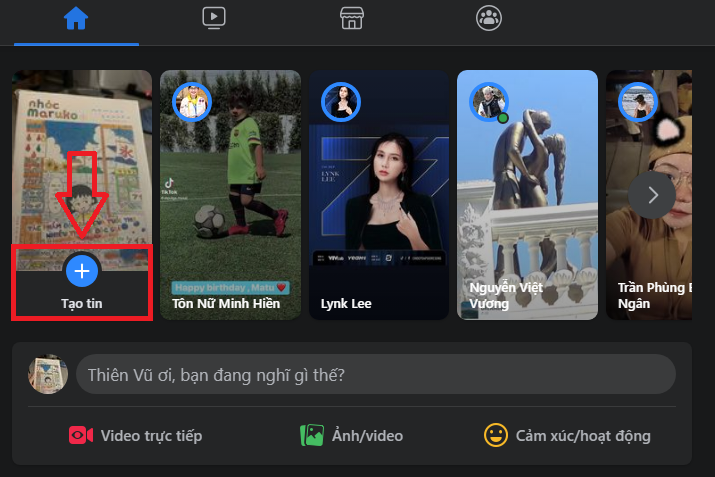 Facebook Story trên máy tính (Ảnh 3)