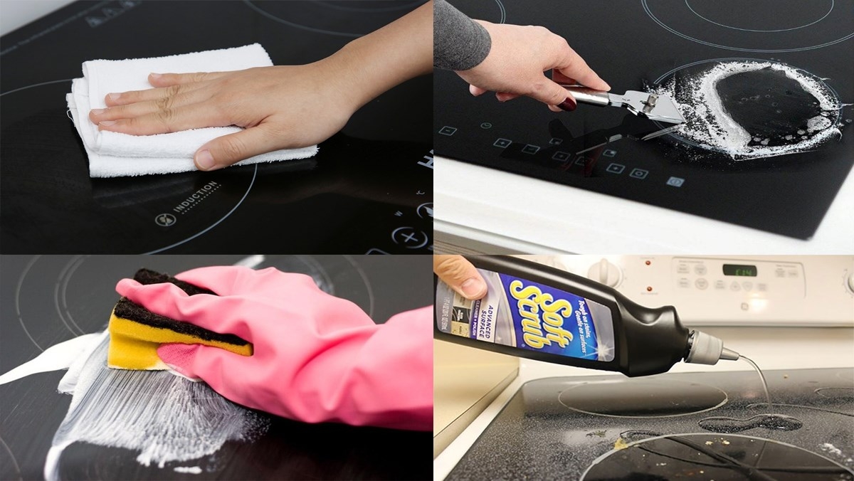 Cách sử dụng dao vệ sinh bếp từ