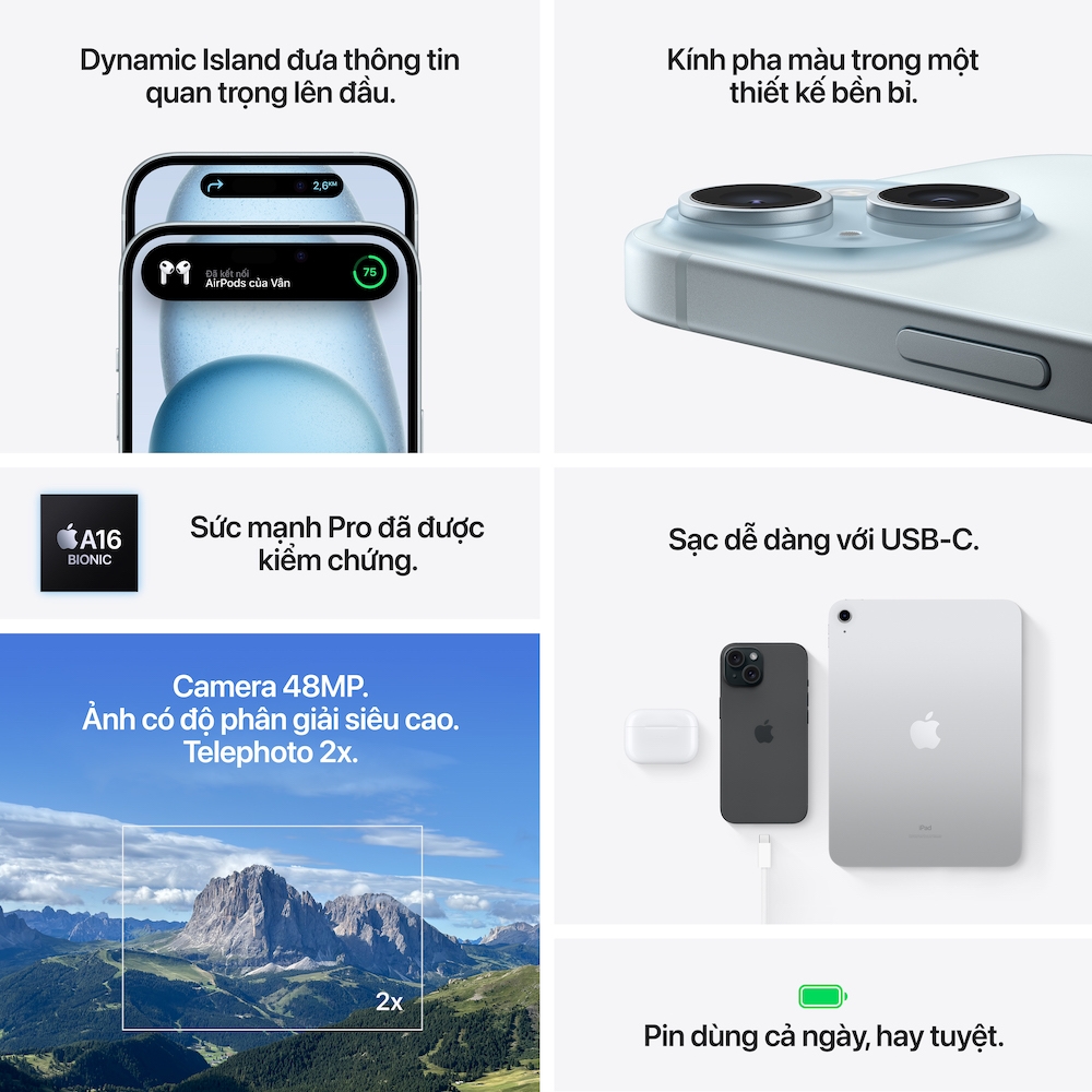 iPhone 15 có mấy màu? 4