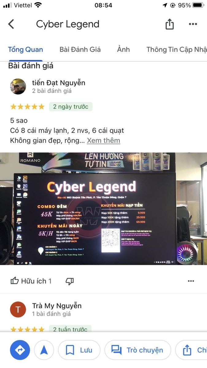 Xem đánh giá và bình luận của các khách hàng