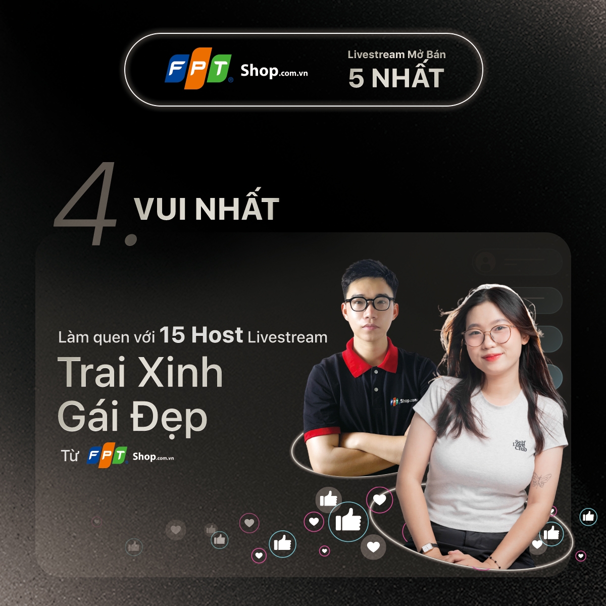Buổi Livestream vui nhất tại FPT Shop