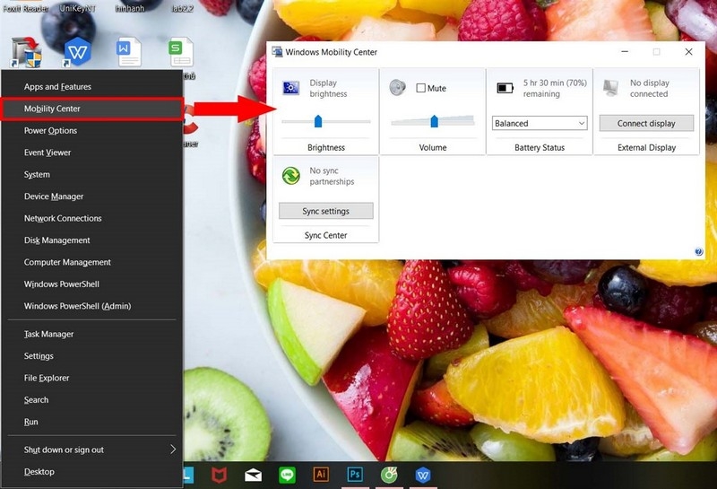 tăng độ sáng màn hình laptop Dell