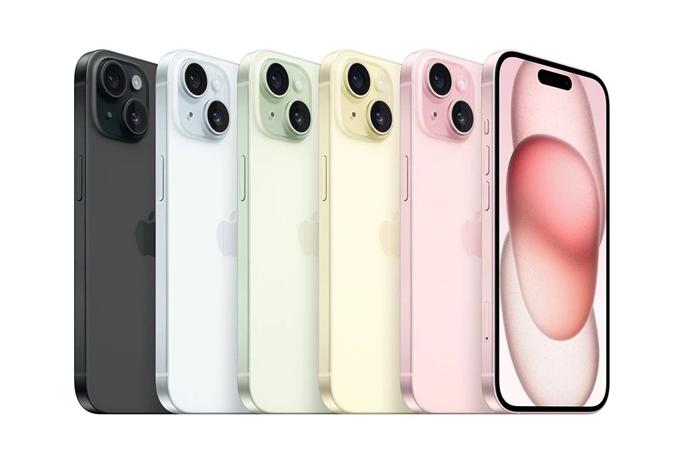 Màu sắc iPhone 15. Nguồn ảnh: Apple