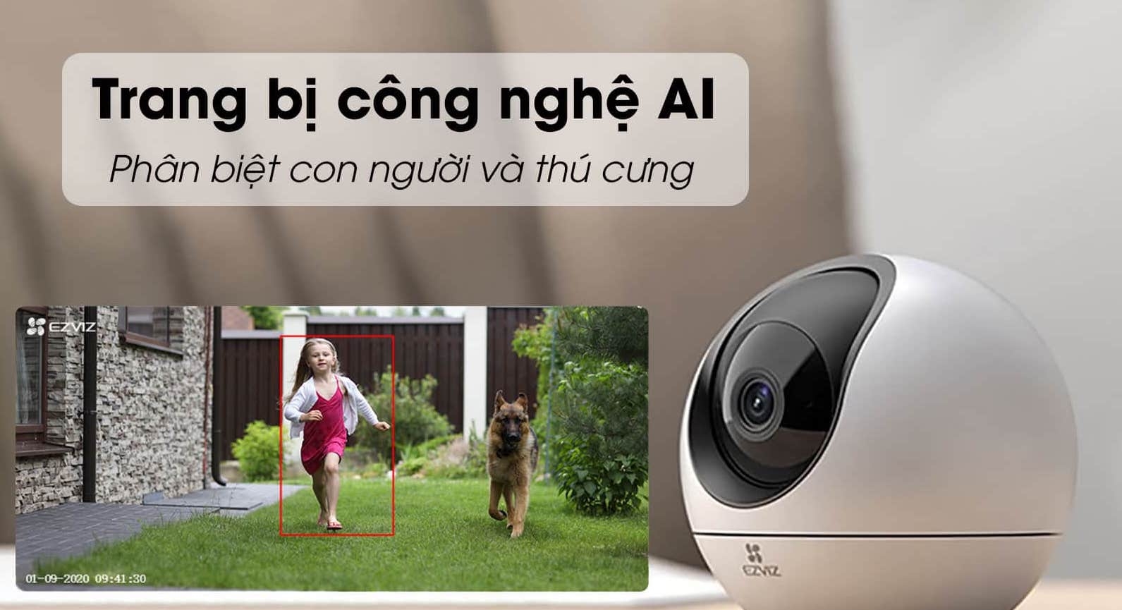 Camera giám sát IP 2K Ezviz CS-C6 4MP