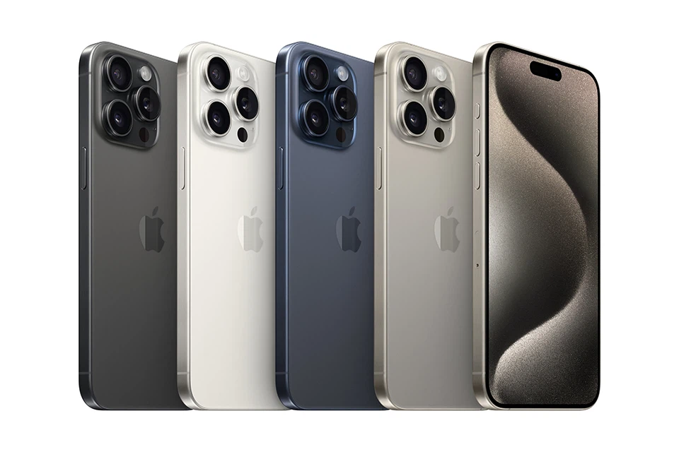 Các màu iPhone 15 Pro