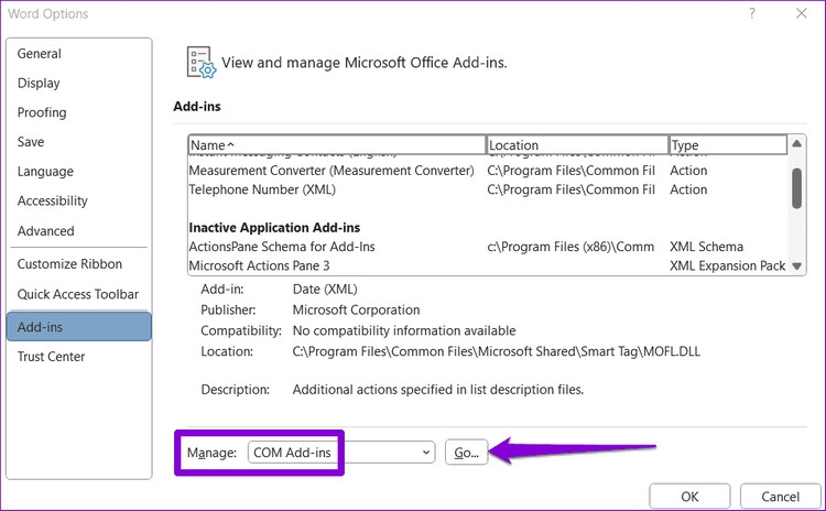 Top 6 cách sửa lỗi không mở được tài liệu Word trong Windows (10)