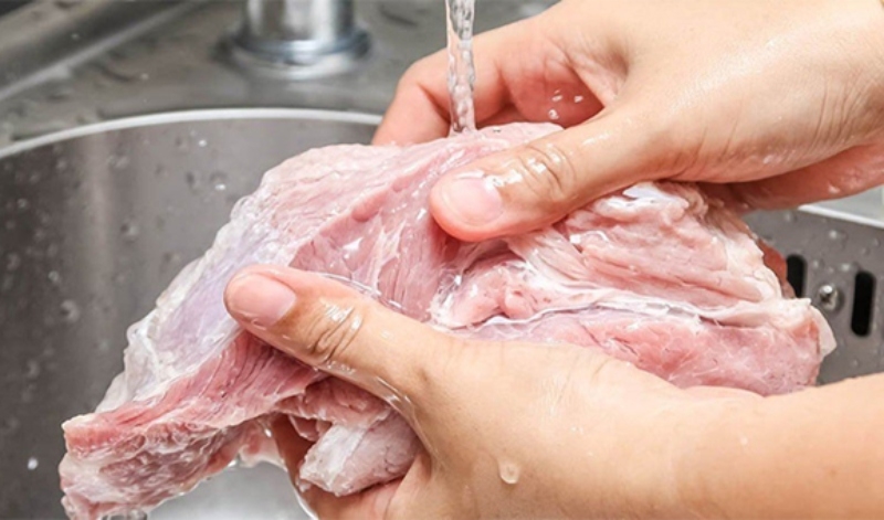 Thịt nướng mật ong bằng nồi chiên không dầu hình 2