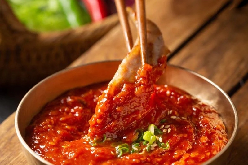 Thịt nướng mật ong bằng nồi chiên không dầu hình 4