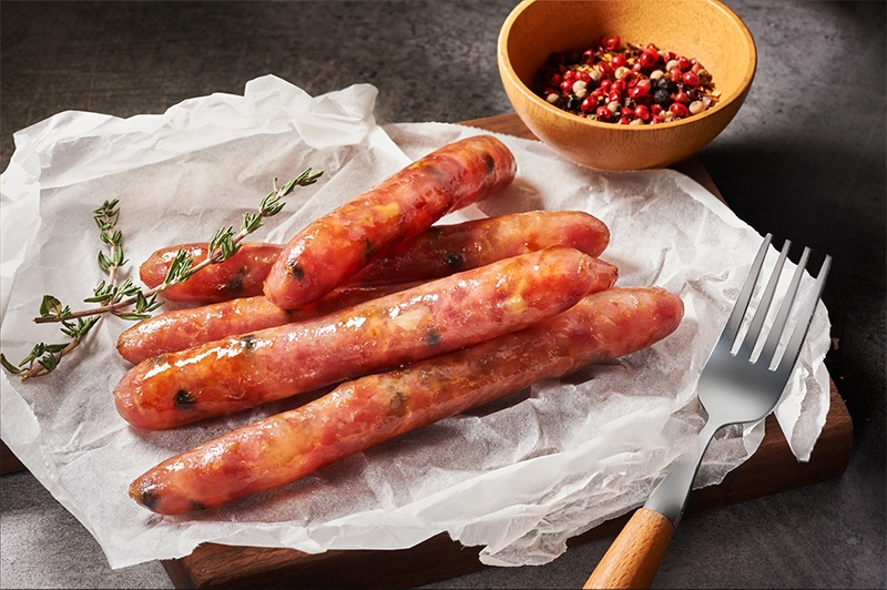 Chiên lạp xưởng bằng nồi chiên không dầu (Ảnh 4)