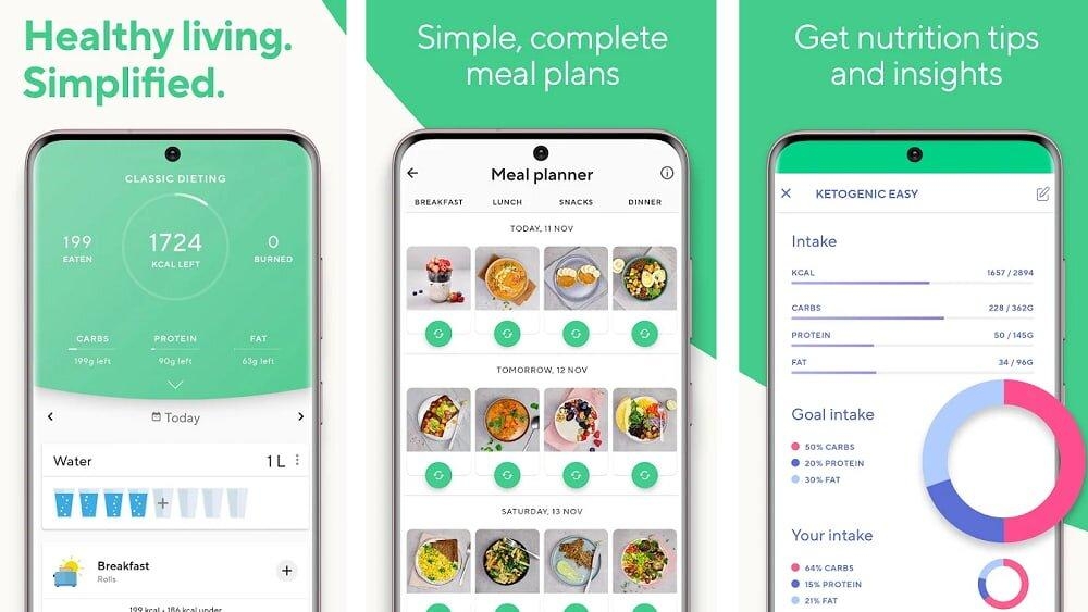 Lifesum được thiết kế để hỗ trợ người dùng theo dõi chế độ ăn kiêng, xây dựng lối sống lành mạnh