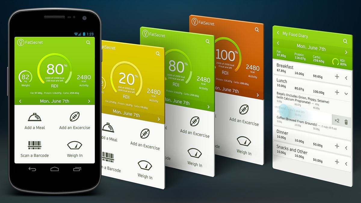 Fatsecret - app tính calo đơn giản, dễ sử dụng