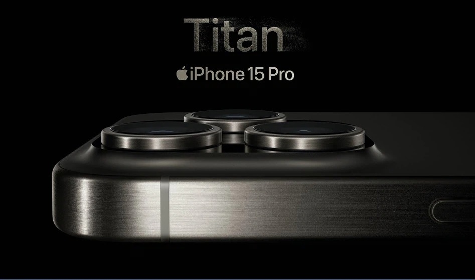 iPhone 15 Pro sử dụng vật liệu titan