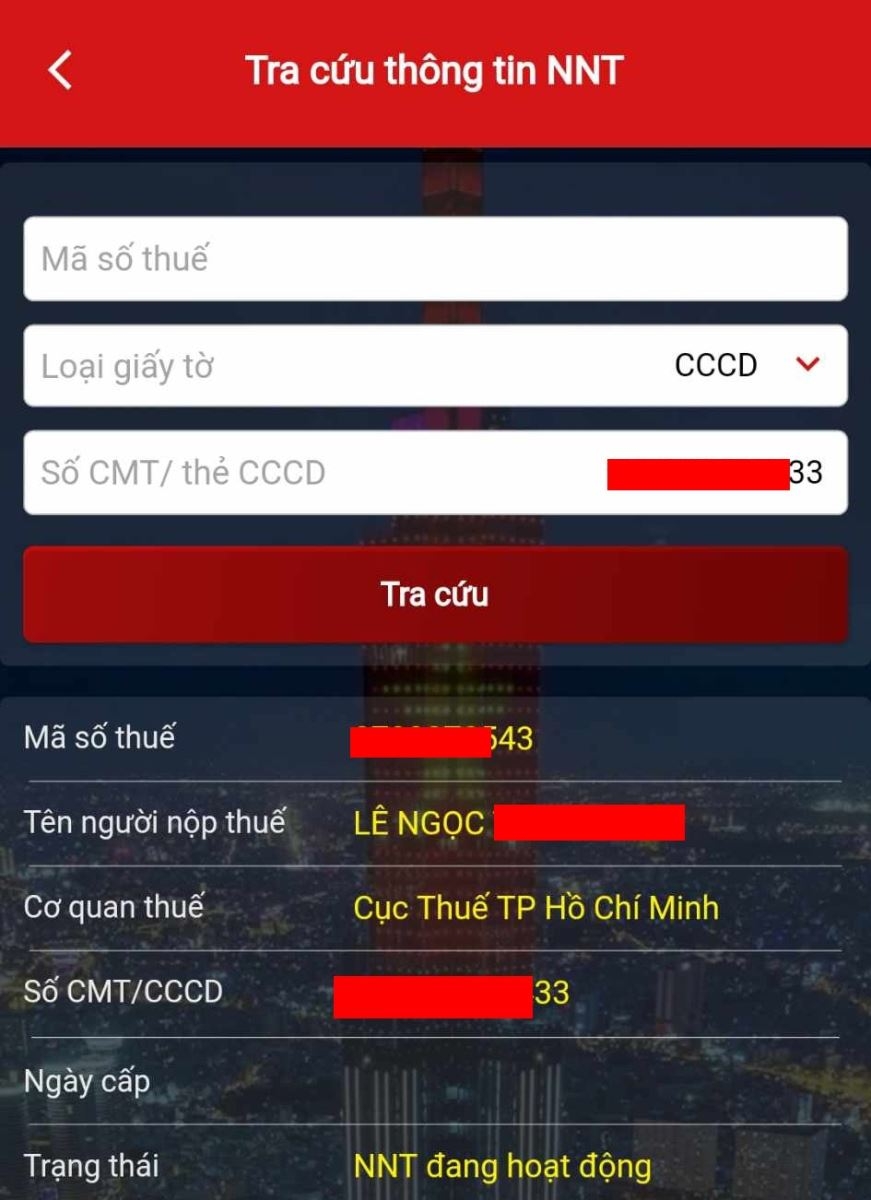 Tra cứu thông tin người nộp thuế hình 16