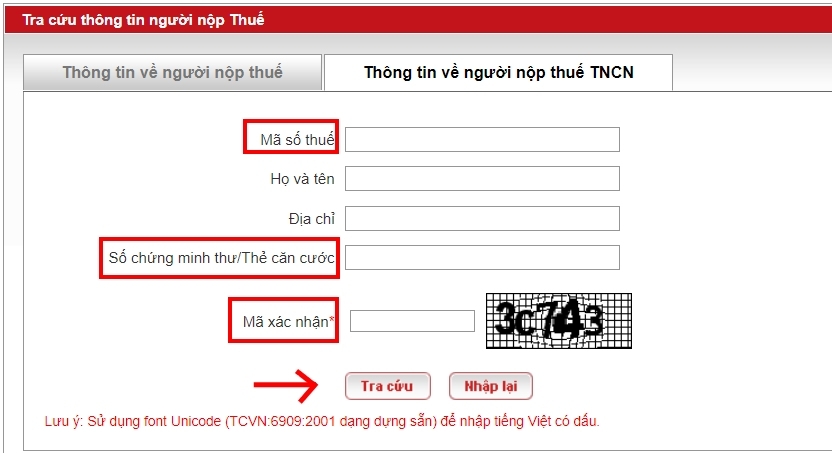 Tra cứu thông tin người nộp thuế hình 4