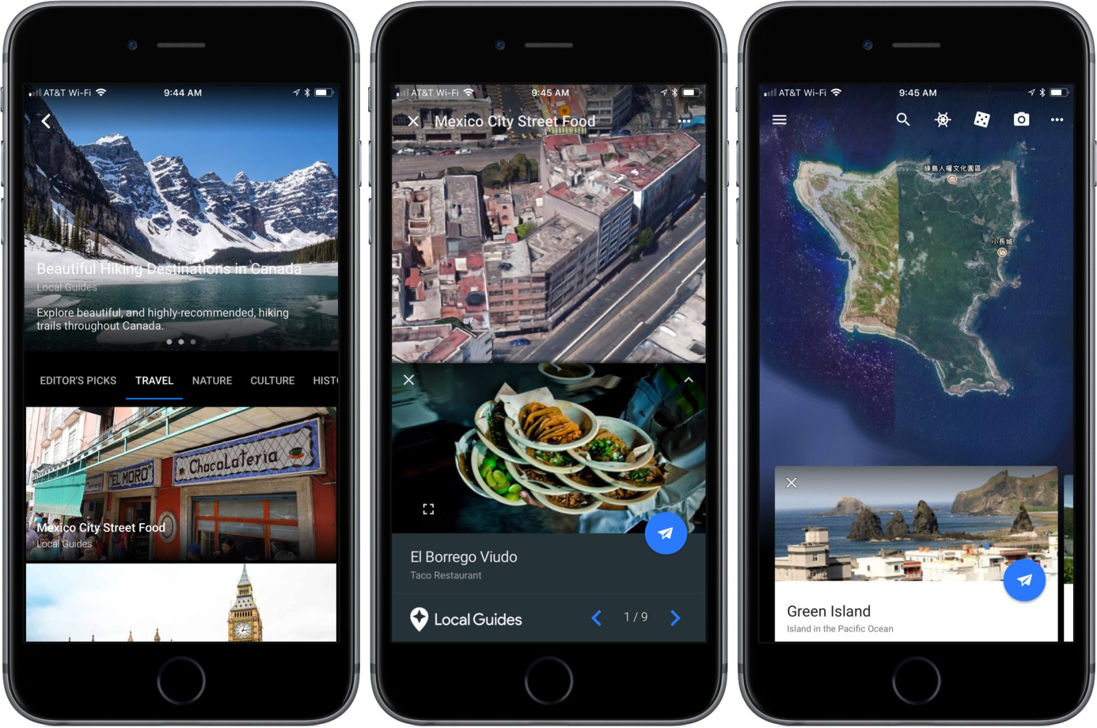 Google Earth trên iOS