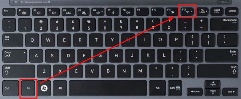 laptop mất Wifi 5