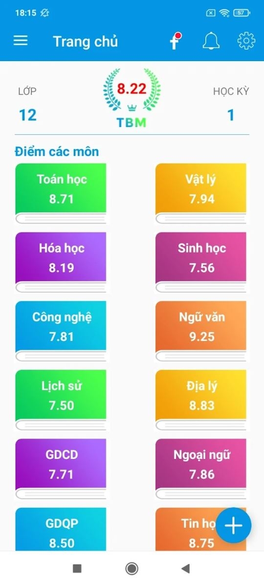 KET - Ứng dụng quản lý kết quả học tập học sinh