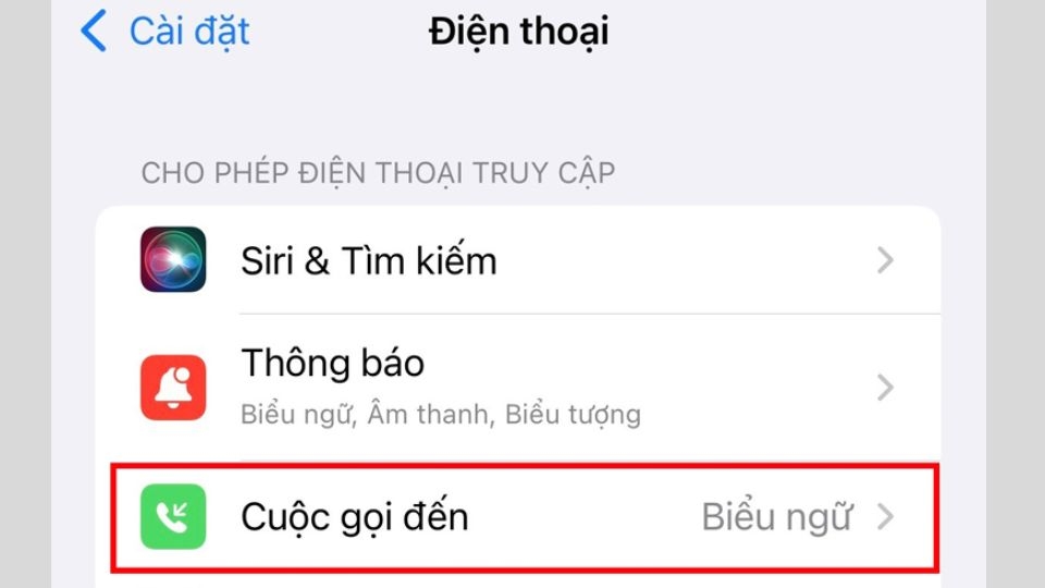 Để không bỏ lỡ các cuộc gọi, hãy kích hoạt chế độ thông báo cuộc gọi chờ