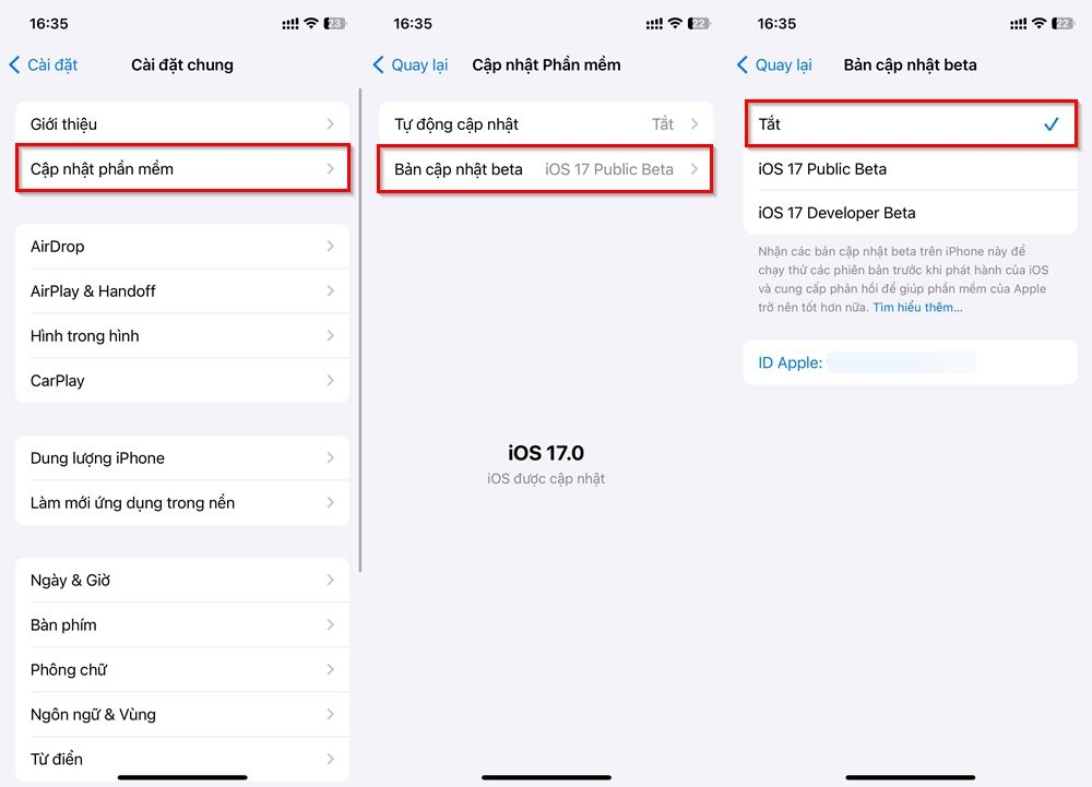 Cách cập nhật iOS 17 4