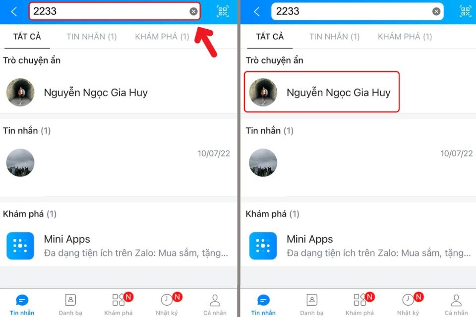 Hướng dẫn cách tìm zalo qua số điện thoại đơn giản, dễ dàng 4